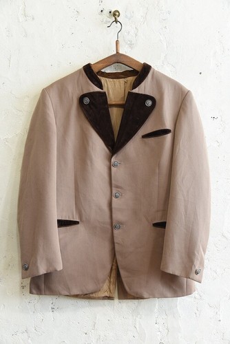 Giacca tirolese lana beige