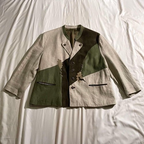 Giacca kapital patchwork lino - giacca,