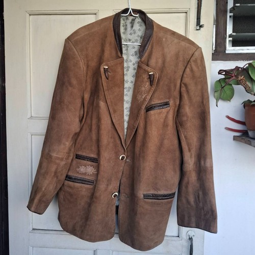 Giacca scamosciata vintage